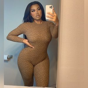 Skims X Fendi jumpsuit